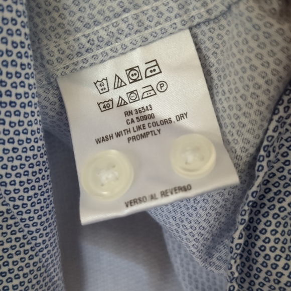 Tommy Hilfiger Shirt Mens XL Button Down Cotton Casual Business Long Sleeve - Picture 8 of 9